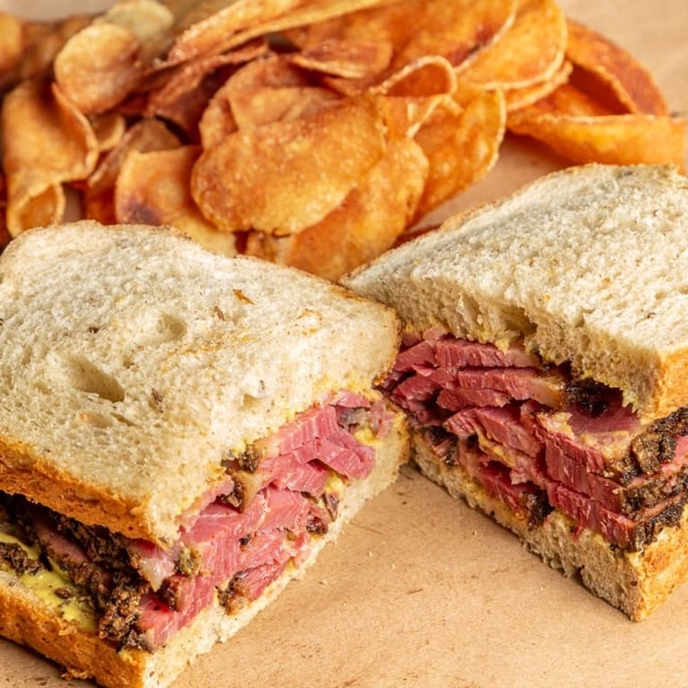 Delicious Pastrami Sandwich